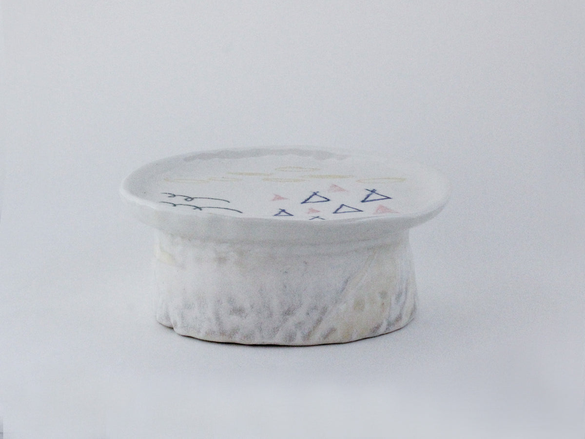 小黒ちはる　18㎝プレート　2枚セット 小黒ちはる台付皿 – FOOD ORCHESTRA