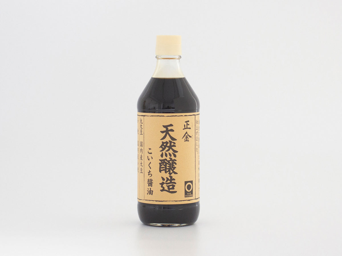 正金醤油の天然醸造　濃口醤油　FOOD　500ml　–　ORCHESTRA