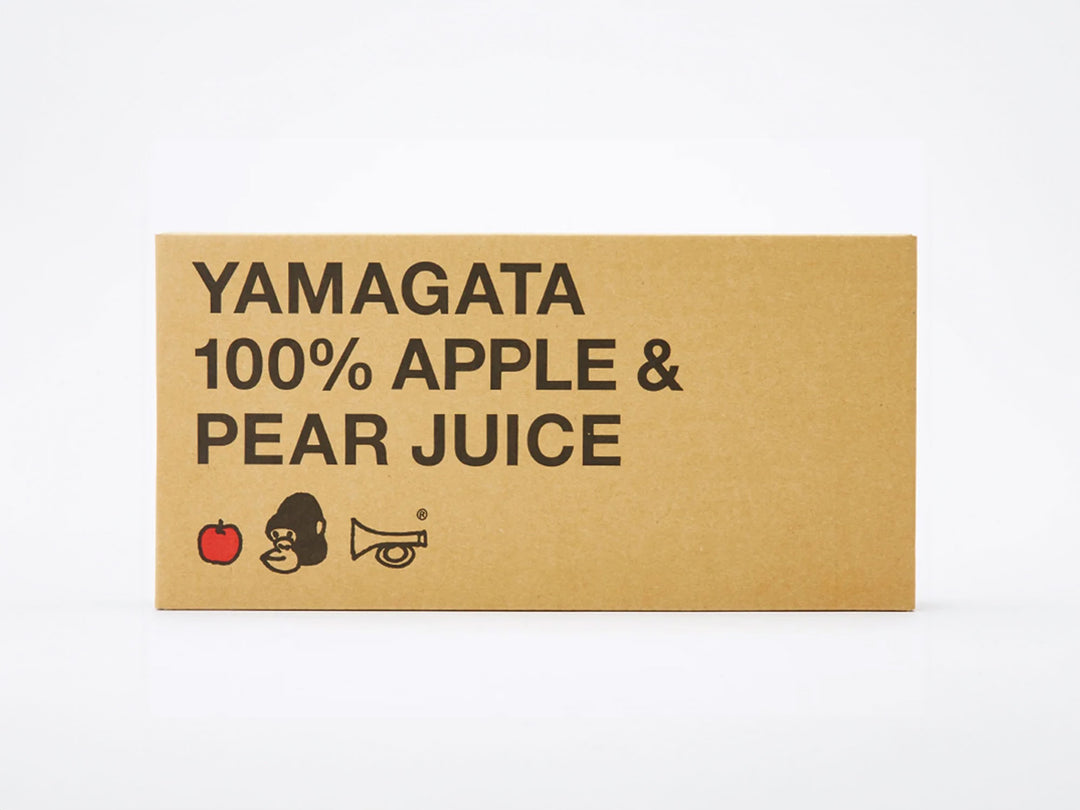 【プレゼント包装】フレンズオブリンゴリらっぱ　180mlりんごジュース5本セット