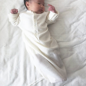 joha　ベビースリーピングブラウス（メリノウール）