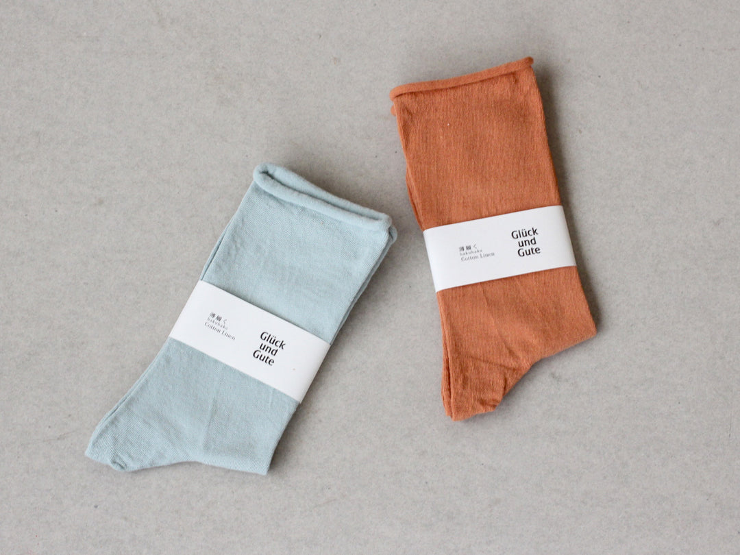 Gluck und Gute 薄履く Cotton Linen