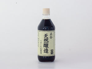 正金醤油の天然醸造 うすくち生醤油 500ml