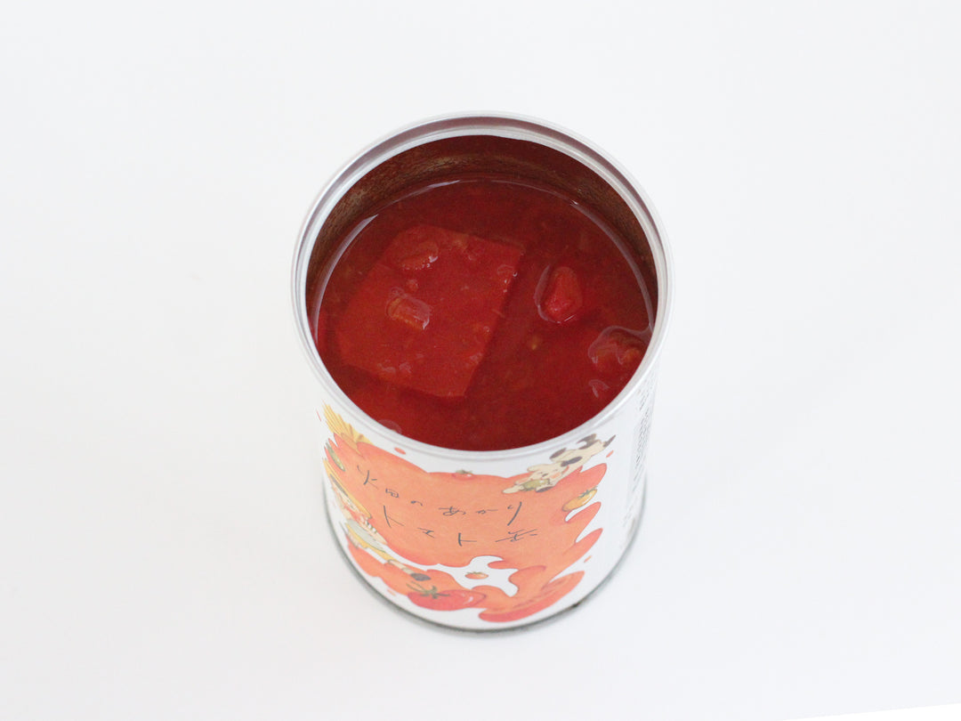 畑のあかり　トマト缶