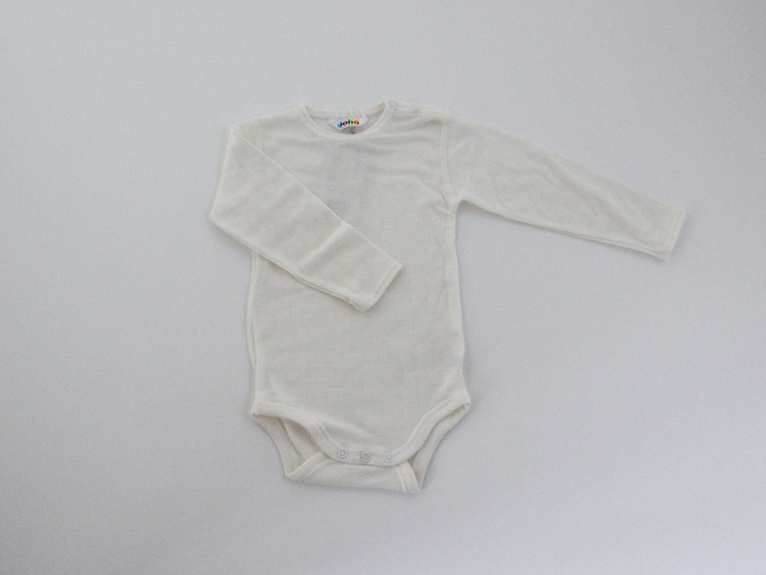 joha ベビーロングスリーブ（メリノウール）80