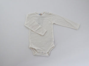 joha ベビーロングスリーブ（メリノウール）80