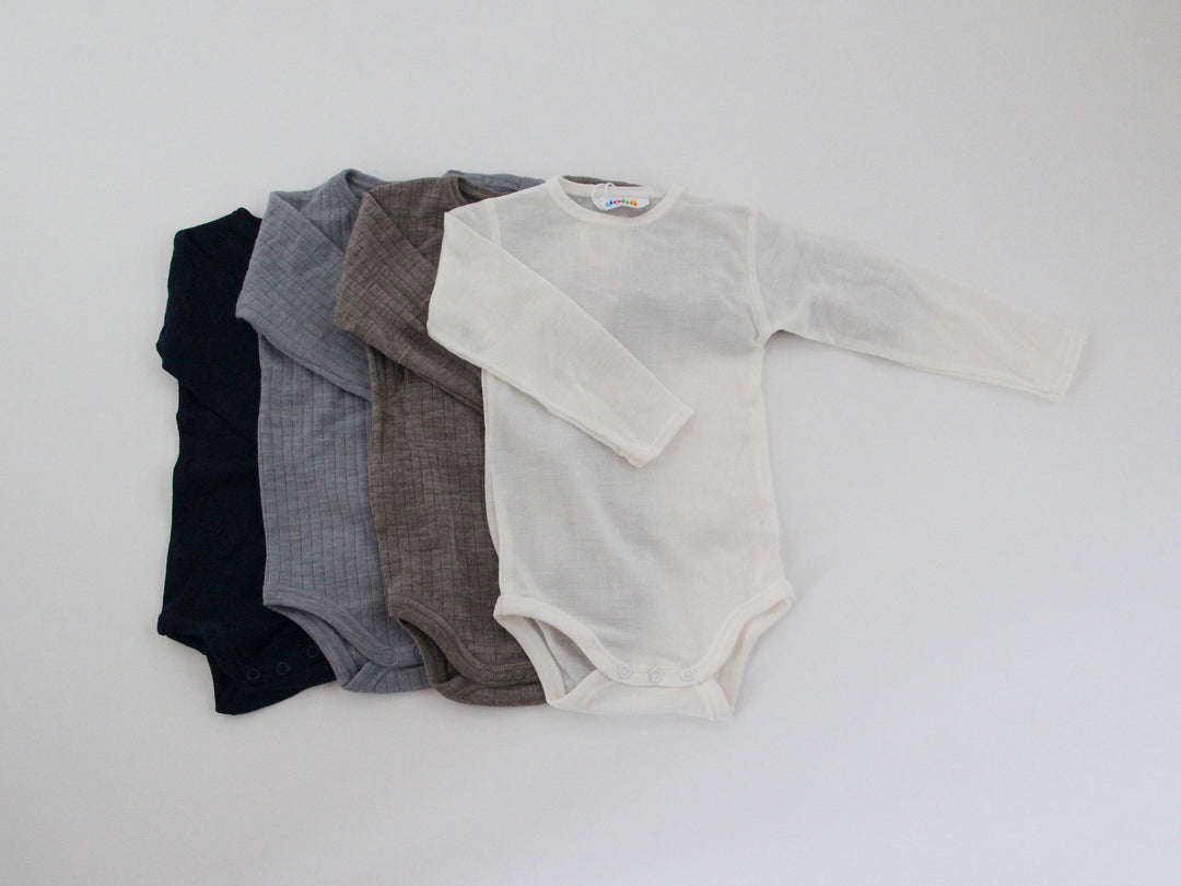 joha ベビーロングスリーブ（メリノウール）80