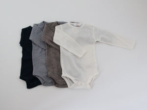 joha ベビーロングスリーブ（メリノウール）80