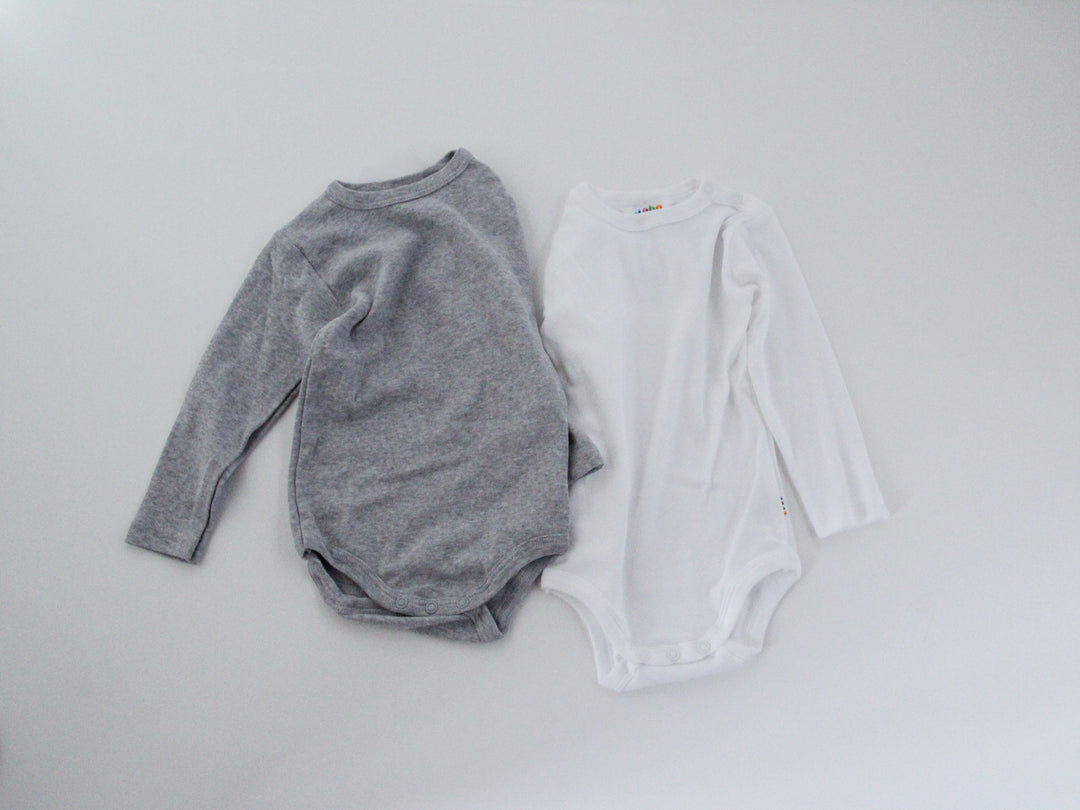 joha ベビーロングスリーブ（オーガニックコットン）80