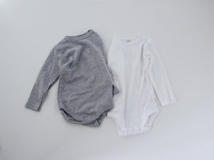 joha ベビーロングスリーブ（オーガニックコットン）80