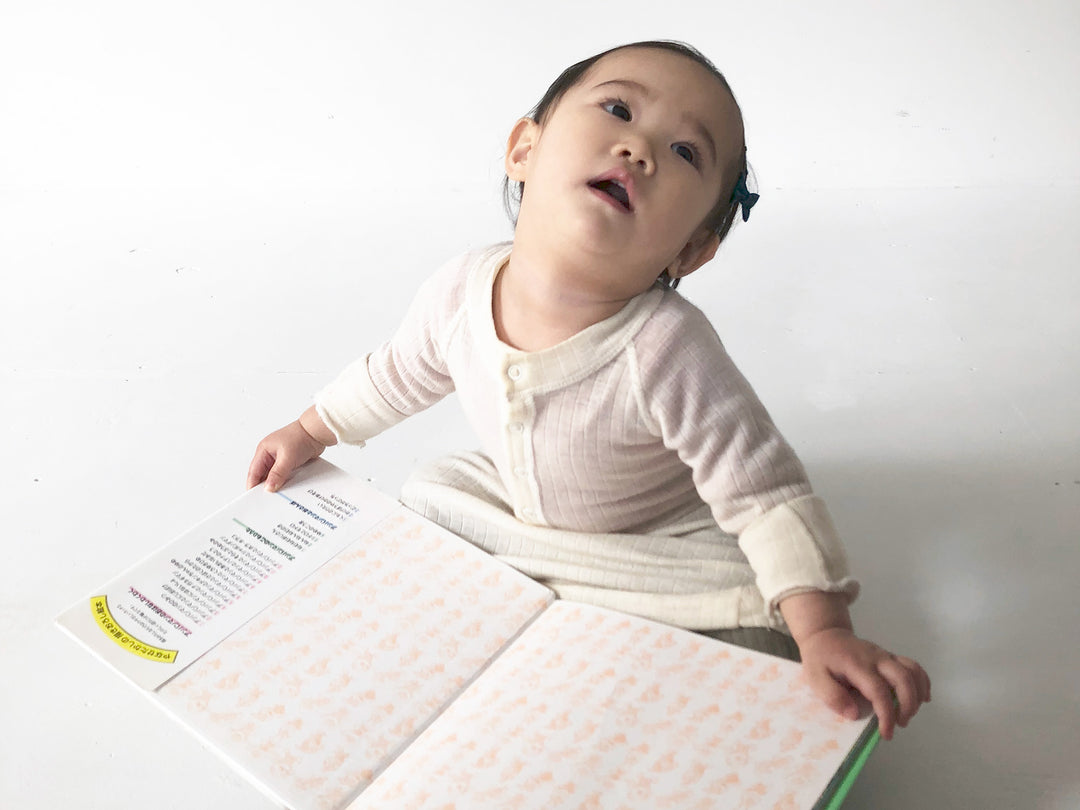 joha　ベビースリーピングブラウス（メリノウール）