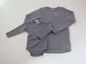 joha ベビーロングスリーブ（メリノウール）80
