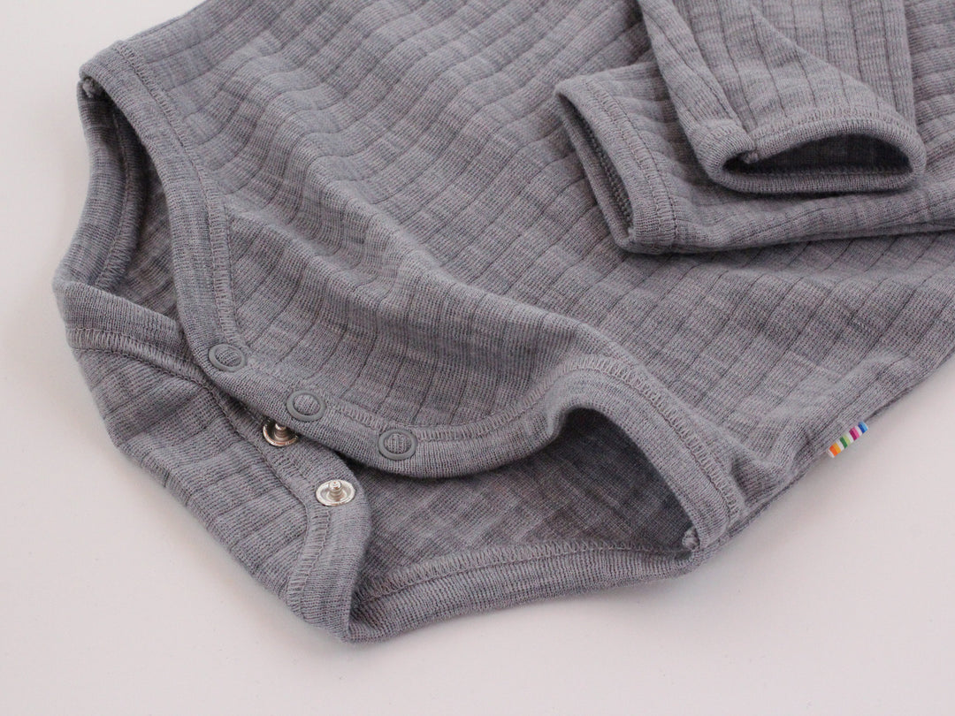 joha ベビーロングスリーブ（メリノウール）80