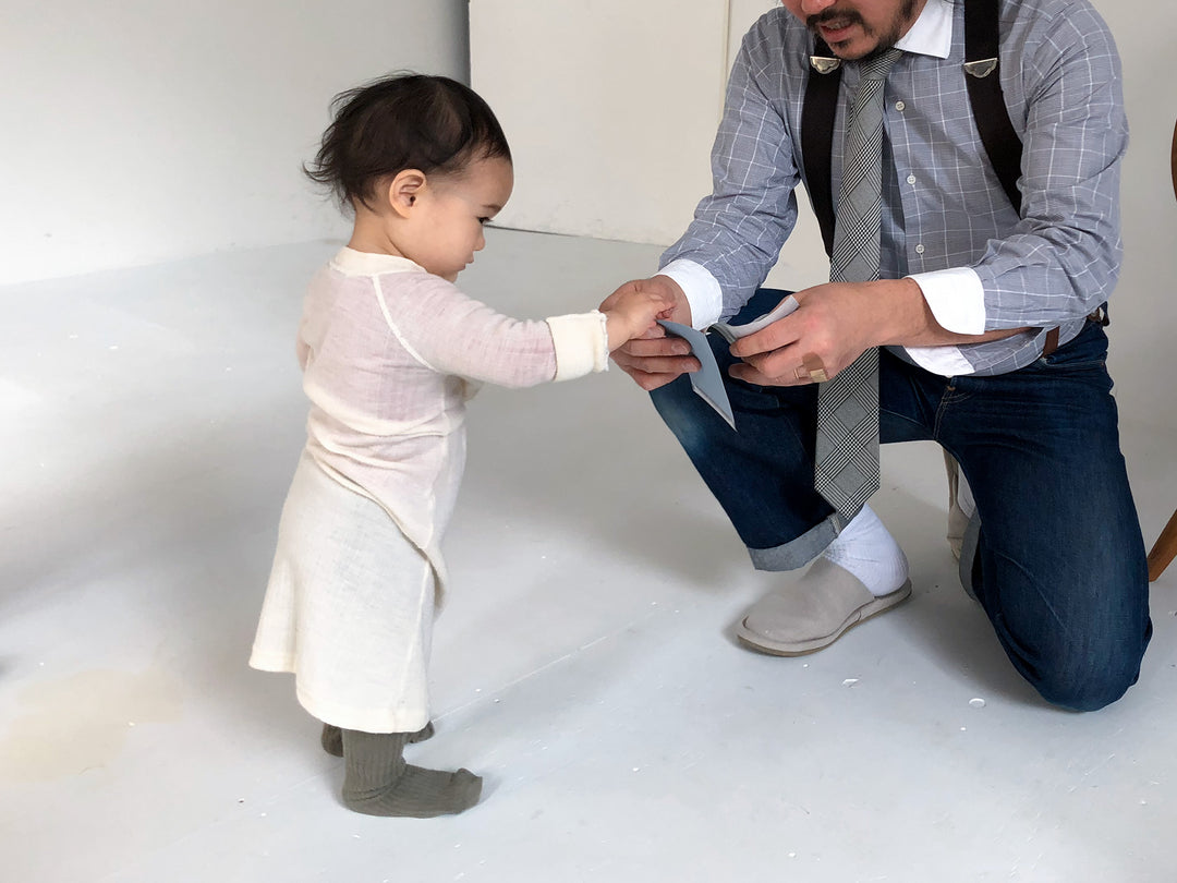 joha　ベビースリーピングブラウス（メリノウール）