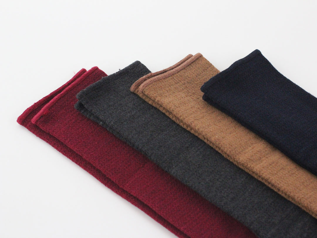 Gluck und Gute 五本指「足の肌着」 絹とウール ロング丈