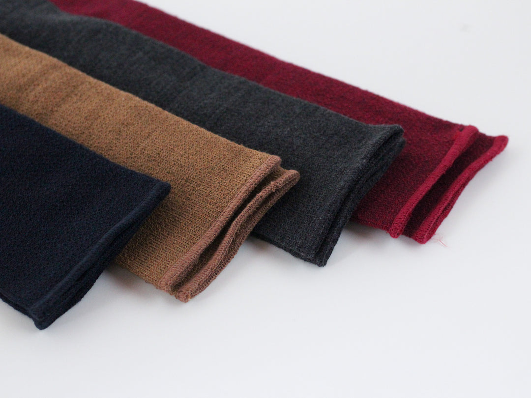 Gluck und Gute 五本指「足の肌着」 絹とウール ロング丈