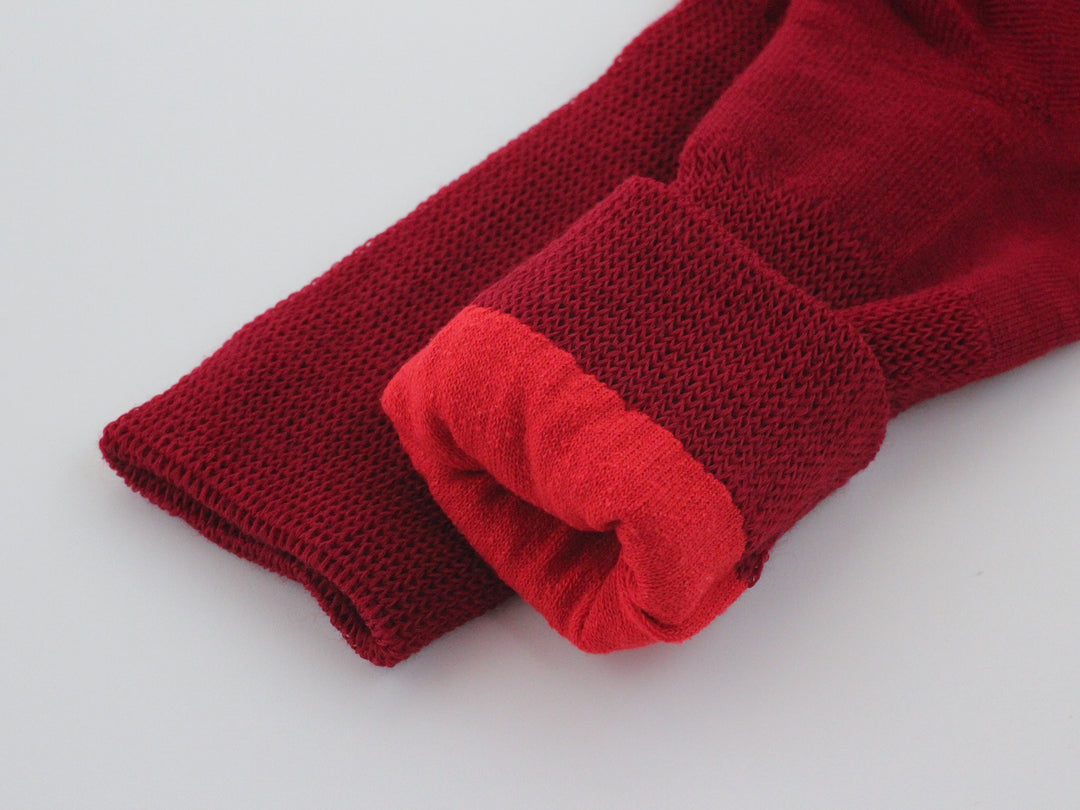 Gluck und Gute  絹ウール二層靴下