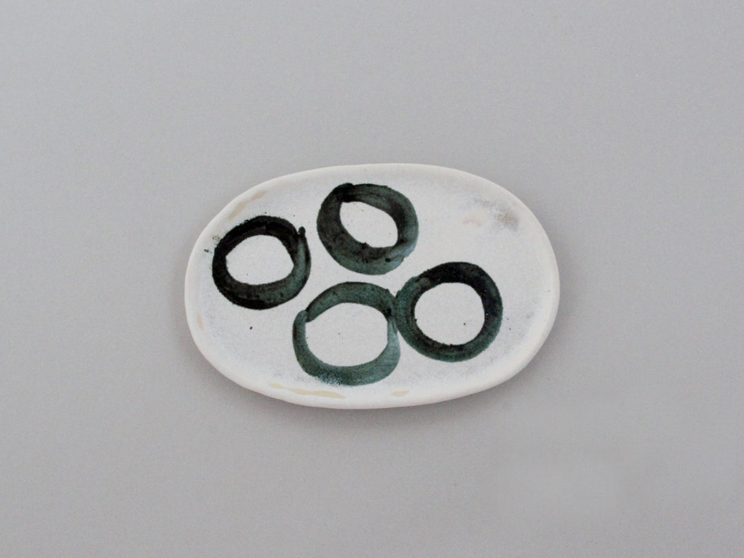 小黒ちはる オーバル皿 11-6