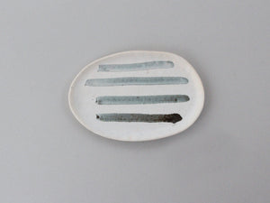 小黒ちはる オーバル皿 11-10