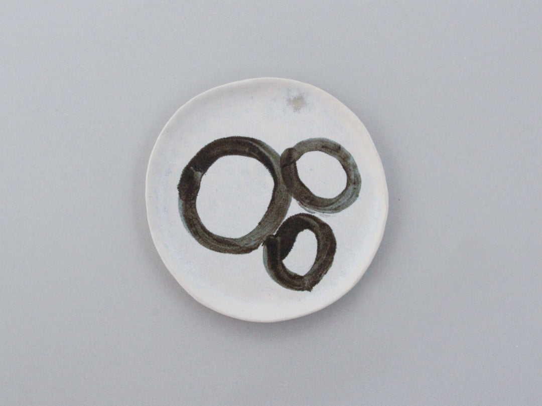 小黒ちはる 6寸皿 絵付け 9-6