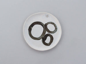 小黒ちはる 6寸皿 絵付け 9-6