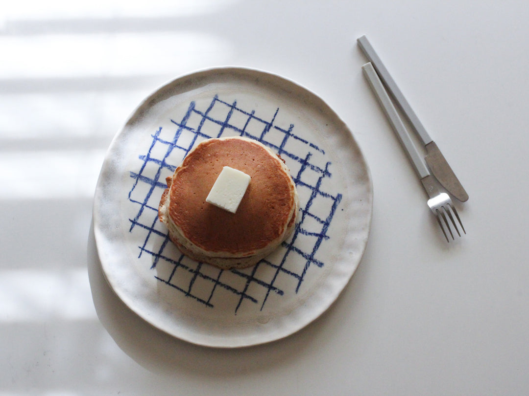 小黒ちはる 8寸皿 チョーク 8-5