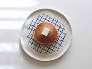 小黒ちはる 8寸皿 チョーク 8-5