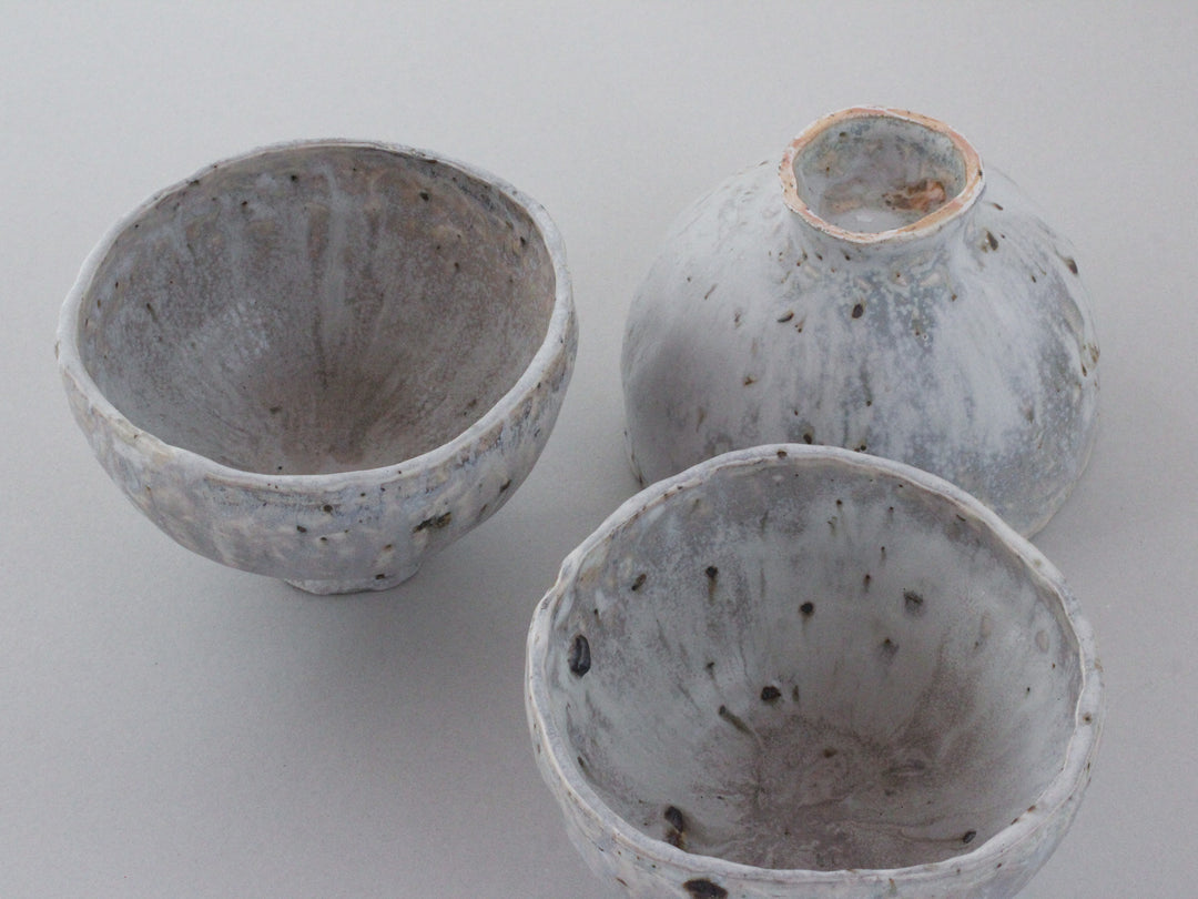 小黒ちはる 台付ボウル 薪 17-3