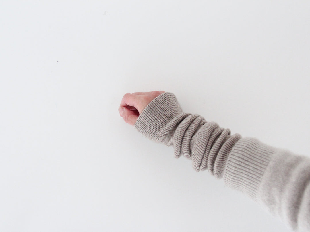 Gluck und Gute　カシミヤ混薄手ウォーマー