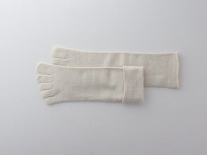 Gluck und Gute 五本指「足の肌着」 絹とウール