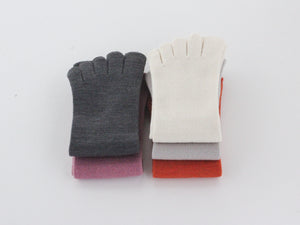 Gluck und Gute 五本指「足の肌着」 絹とウール