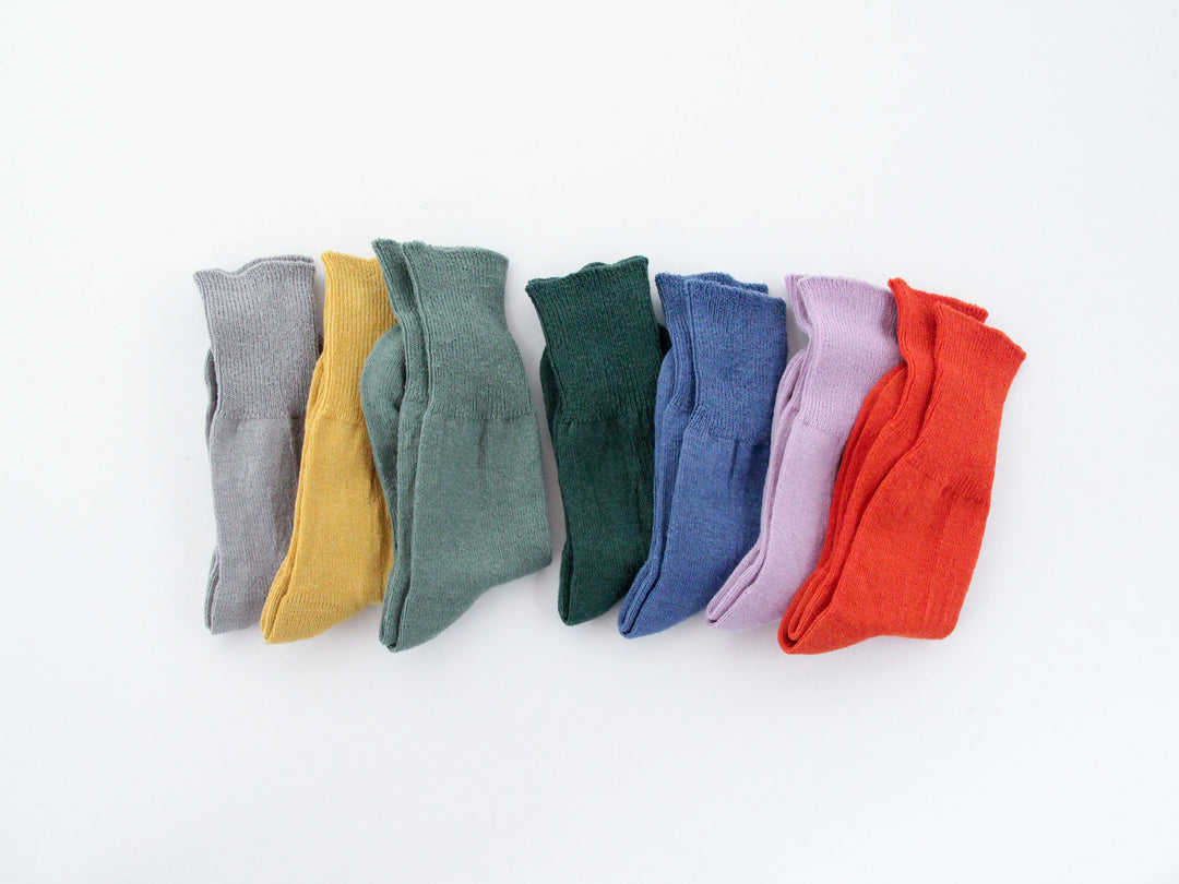 Gluck und Gute 足の衣「麻」 丈長め（23-25cm）