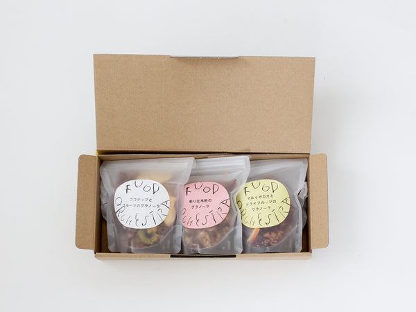 プログラノーラ　3個セット Pro Granola（プログラノーラ）、バニラ シナモン クラスター