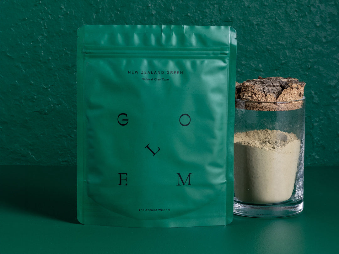 GOLEM New Zealand Green Clay｜すっきり感のあるクレイパウダー