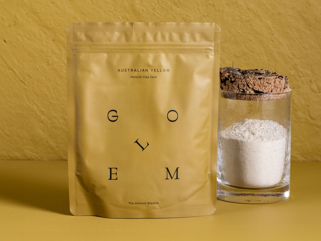 GOLEM Australia Yellow Clay｜しっとり感のあるクレイパウダー