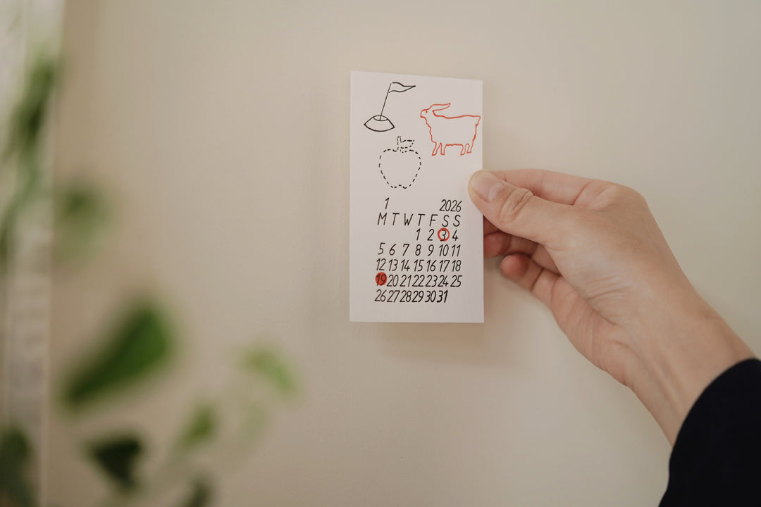 palmehuset MONTHLY CALENDAR 2026