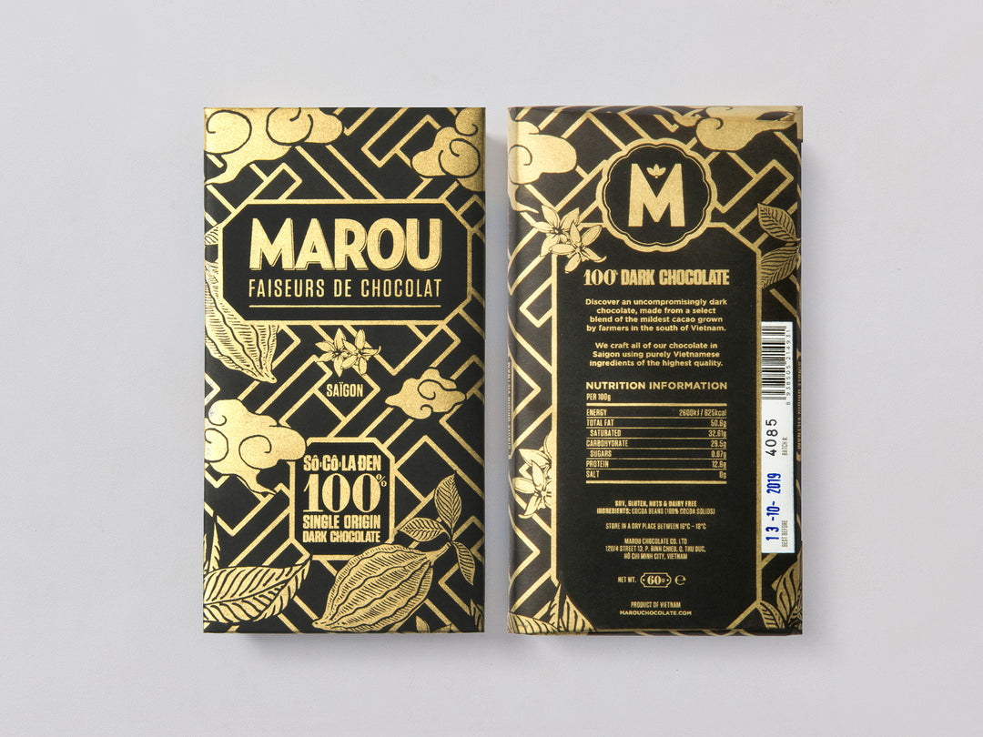 【夏期冷蔵便】MAROU　100% ダークチョコレート