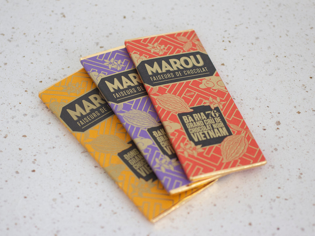 MAROU　シングルオリジン ミニタブレット3枚セット「お酒と愉しむセレクト」